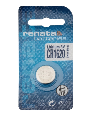 PILE CR1620 3 VOLTS - RENATA BATTERIES