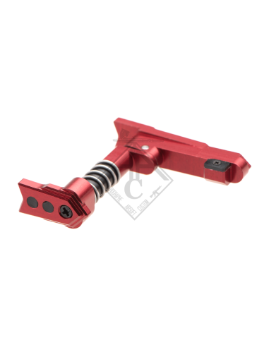 BOUTON EJECTION CHARGEUR M4 CNC TYPE A ROUGE - MAXX MODEL