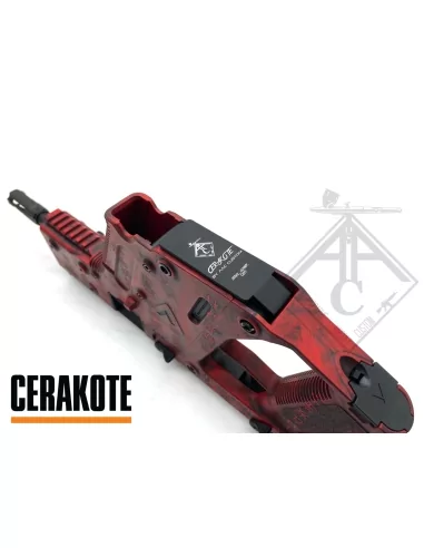 KRISS VECTOR CUSTOM CERAKOTE ART DE LA GUERRE -...