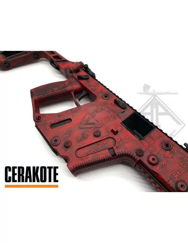 KRISS VECTOR CUSTOM CERAKOTE ART DE LA GUERRE -...