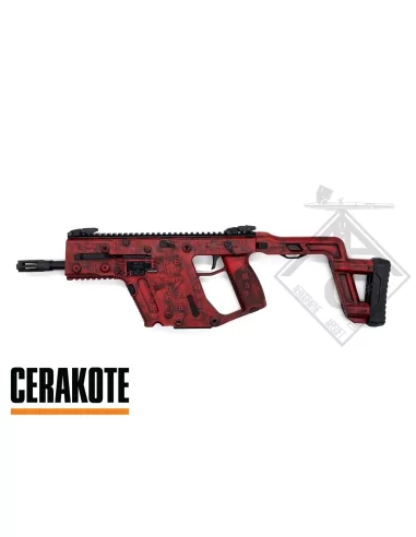 KRISS VECTOR CUSTOM CERAKOTE ART DE LA GUERRE -...