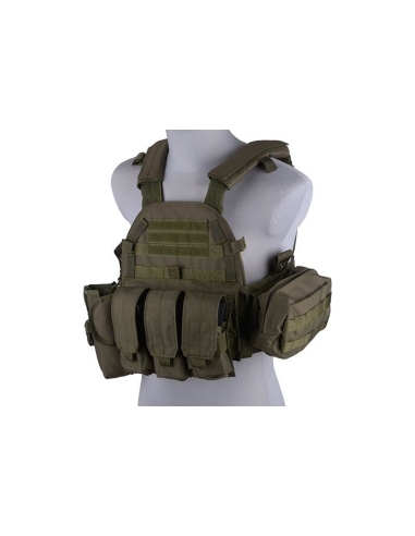 PLATE CARRIER 6094 COMPLET OLIVE - TACTICAL OPS