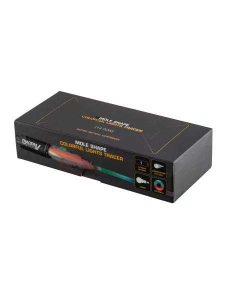 SILENCIEUX TRACER COLORFUL V MOLE SHAPE - SA